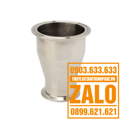 Côn thu hàn đầu nối clamp inox vi sinh