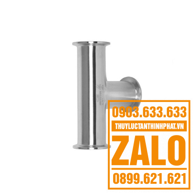 Tê đều vi sinh inox đầu nối clamp