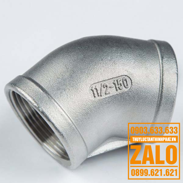 Chếch ren inox