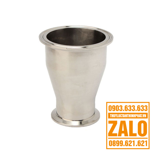 Côn thu hàn đầu nối clamp inox vi sinh