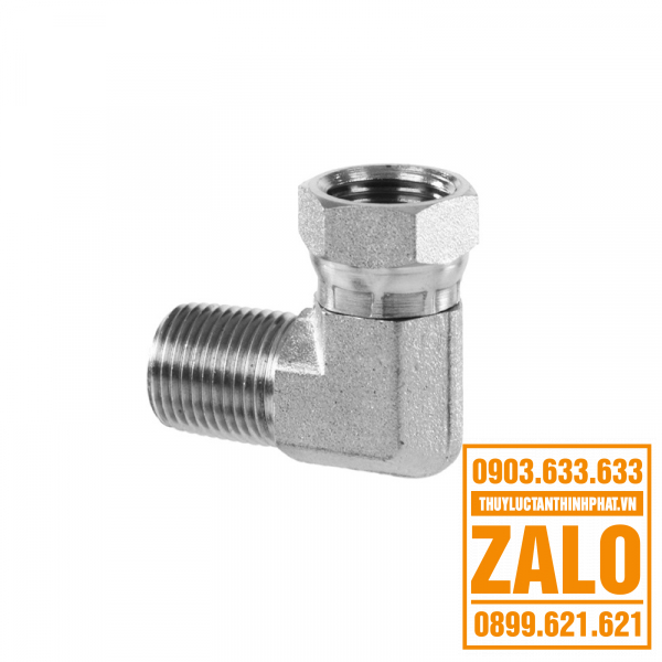 Rắc Co Nối Ống Thủy Lực Dạng Ren (Cong 90 độ)