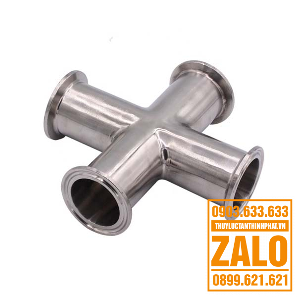 Thập inox vi sinh nối clamp